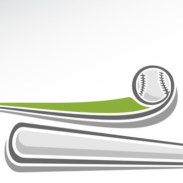 The background image on the theme of baseball