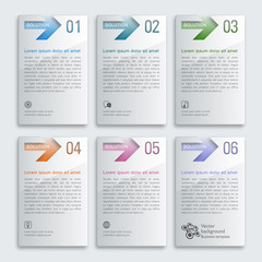 Infographics Web Banner & Label Design