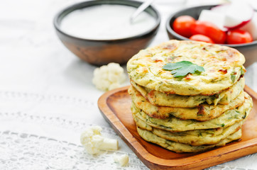 cauliflower tortillas mini