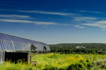 Glass Tunnel Of Arktikum In Rovaniemi