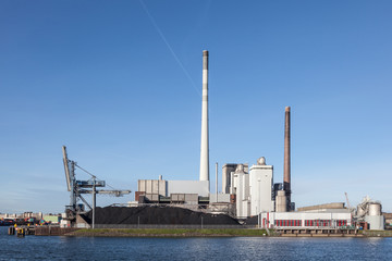 Obraz premium Modern coal power station