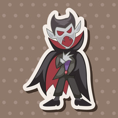 bizarre monster vampire theme elements