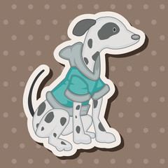 animal dog cartoon theme elements