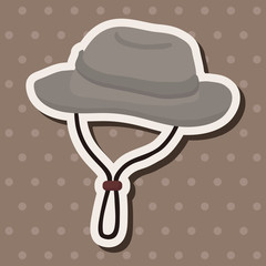 climbing equipment theme elements