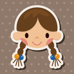 people character theme elements