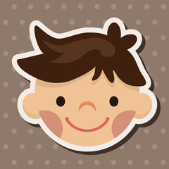 people character theme elements