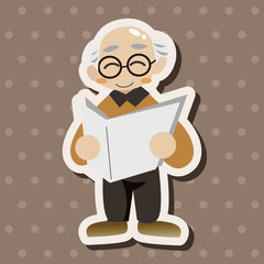 grandfather theme elements