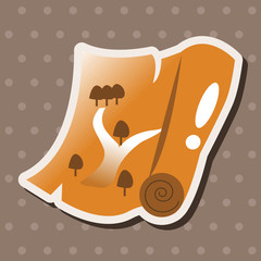 treasure map theme elements