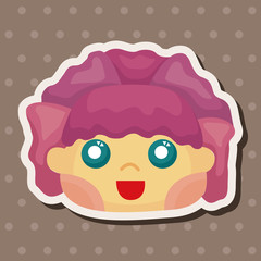 flower elf theme elements