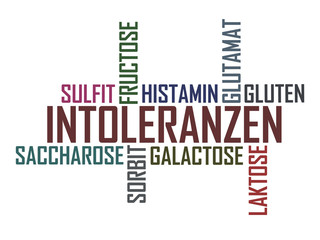 Intoleranzen - Weisser Hintergrund