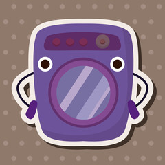 Washing machine theme elements