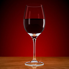wineglass with wine