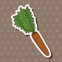 vegetables and fruits theme elements