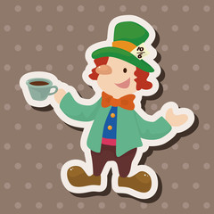 alice in wonderland theme elements