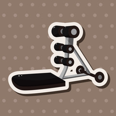 Fitness Equipment theme elements