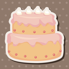 birthday decorating cake theme elements