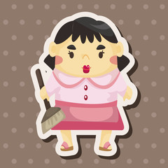 family mother character theme elements