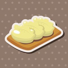 chinese food theme elements