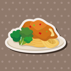 chinese food theme elements