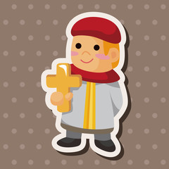 pastor and nun theme elements