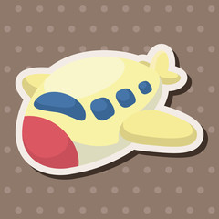 transportation airplane theme elements