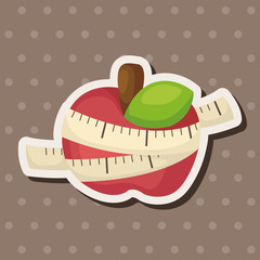 vegetables and fruits theme elements