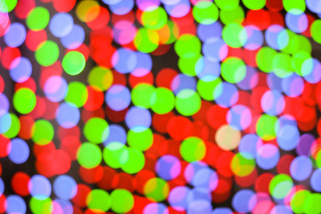 Colorful bokeh