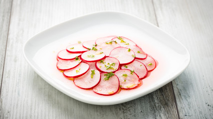 Radieschensalat - radish salat