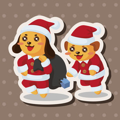 santa claus theme elements