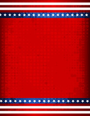 USA grunge frame / background