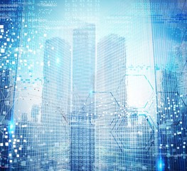 Futuristic background