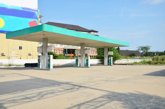 Abandoned Gas Pump Station