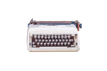 Old typewriter.