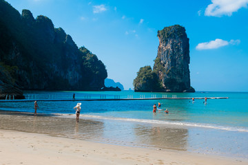 Obraz premium Amazing view of huge rock - Giant Nail, Thailand