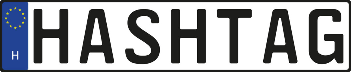 Nummernschild