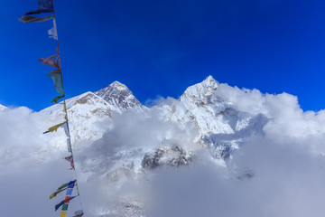 Mountain scenery in Himalaya, Nepal