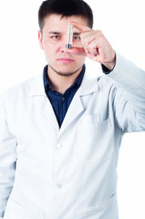 Friendly male doctor