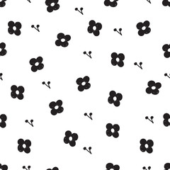 Fototapeta premium seamless flower pattern