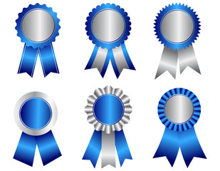 Award ribbon rosettes