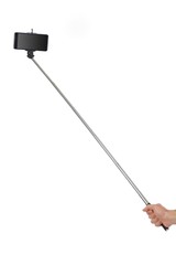 Man using a selfie stick