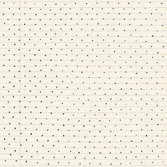 Dots on a sheet of lined paper