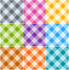 Seamless argyle pattern