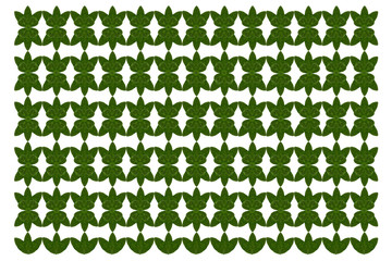Pattern From leaf.(Wall paper concept)