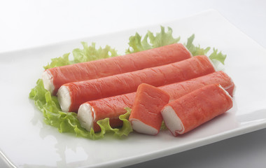 Crab stick (Imitation of surimi)