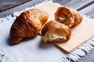 Fresh croissant