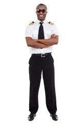 Confident pilot.