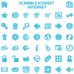 Scribble Iconset Internet