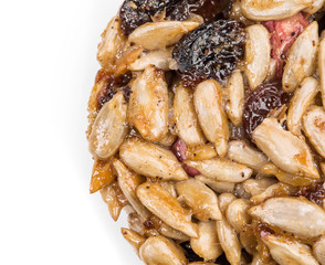 Candied roasted peanuts sunflower seeds.