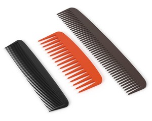 Comb set isolated