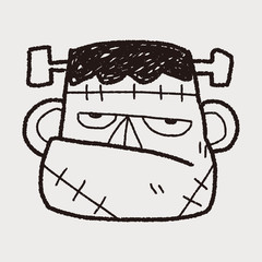 monster doodle